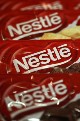 STORE: Nestler & # xE9; I & # xF8 Verdens st; rste produce av matvarer, Annet dian kjent sjokolade for sin.