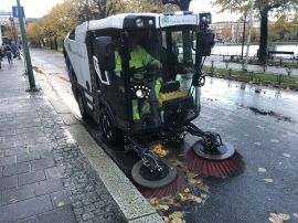 <p>Kostemaskinene til Løvaas Maskin fører blant annet til mindre svevestøv enn det som er vanlig. </p>
